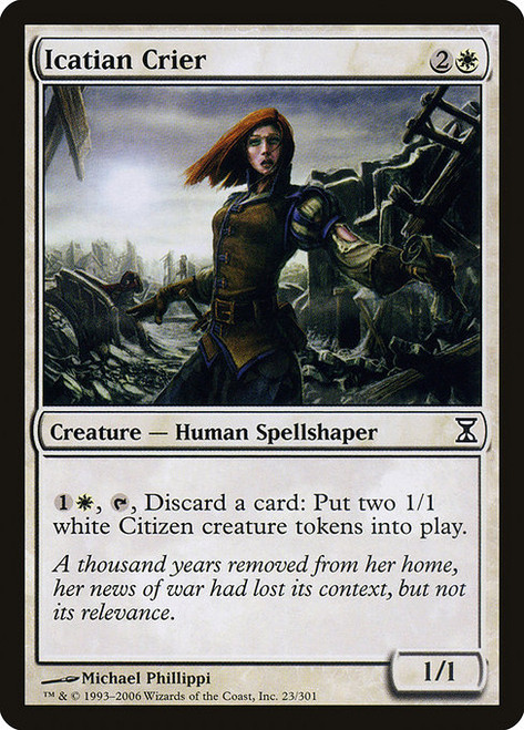 Icatian Crier (TSP) (Foil) (#23)