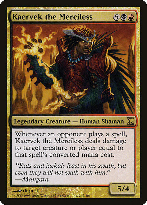 Kaervek the Merciless (TSP) (#242)