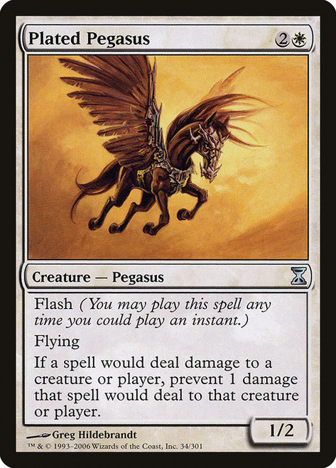Plated Pegasus (TSP) (Foil) (#34)