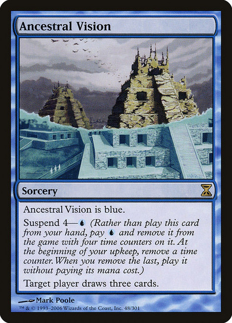 Ancestral Vision (TSP) (Foil) (#48)
