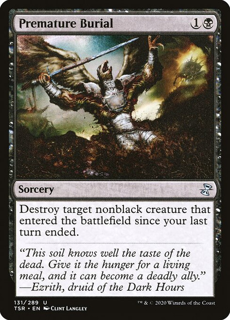 Premature Burial (TSR) (Foil) (#131)