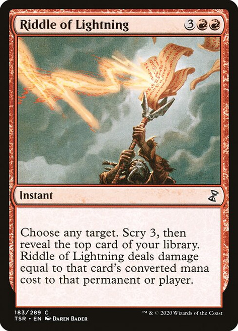 Riddle of Lightning (TSR) (Foil) (#183)