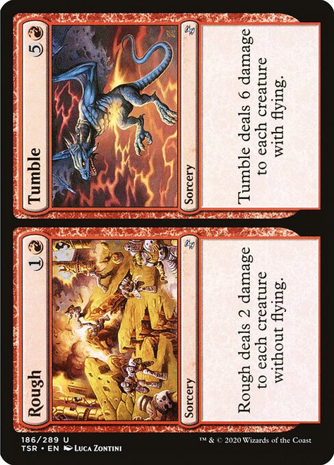 Rough // Tumble (TSR) (Foil) (#186)