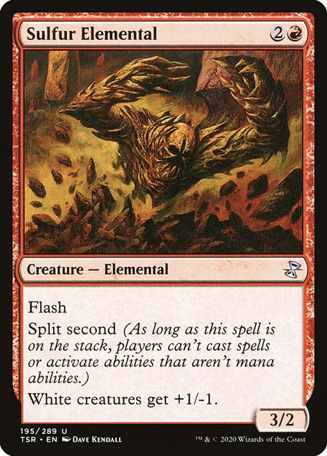 Sulfur Elemental (TSR) (Foil) (#195)