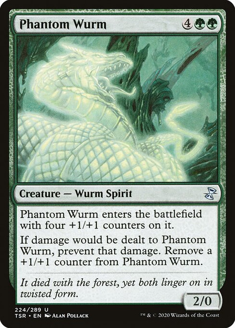 Phantom Wurm (TSR) (Foil) (#224)