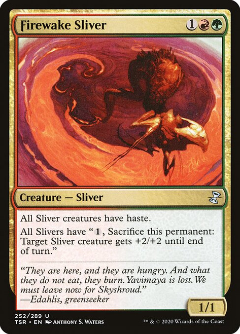 Firewake Sliver (TSR) (Foil) (#252)