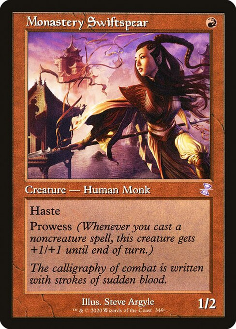 Monastery Swiftspear (TSR) (Foil) (#349)