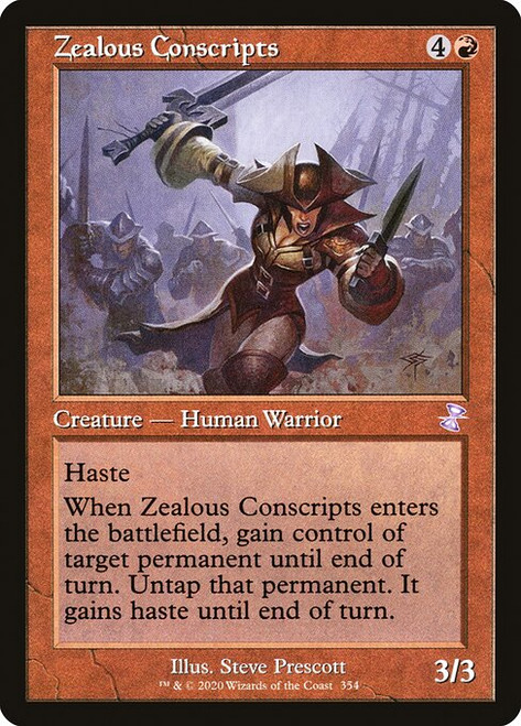 Zealous Conscripts (TSR) (#354)