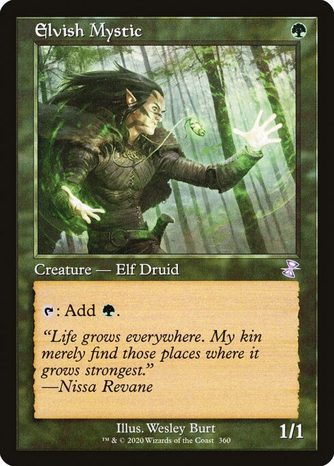 Elvish Mystic (TSR) (Foil) (#360)