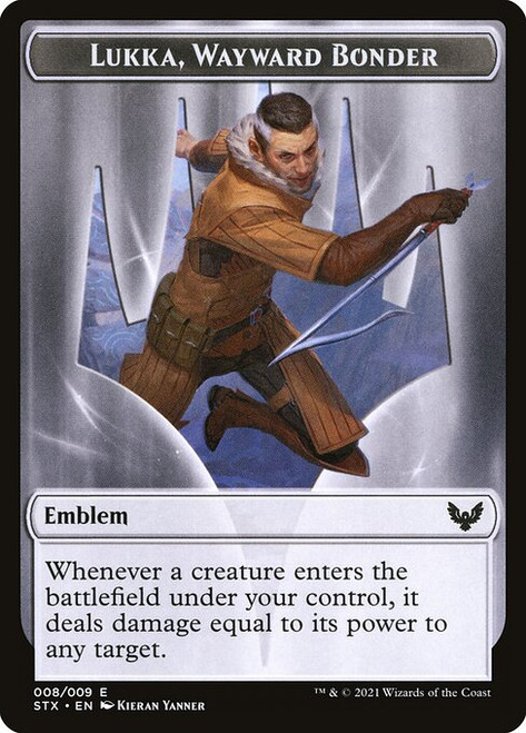 Lukka, Wayward Bonder Emblem (TSTX) (#8)
