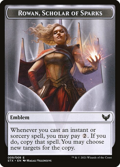 Rowan, Scholar of Sparks Emblem (TSTX) (#9)