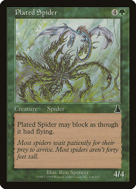Plated Spider (UDS) (Foil) (#116)