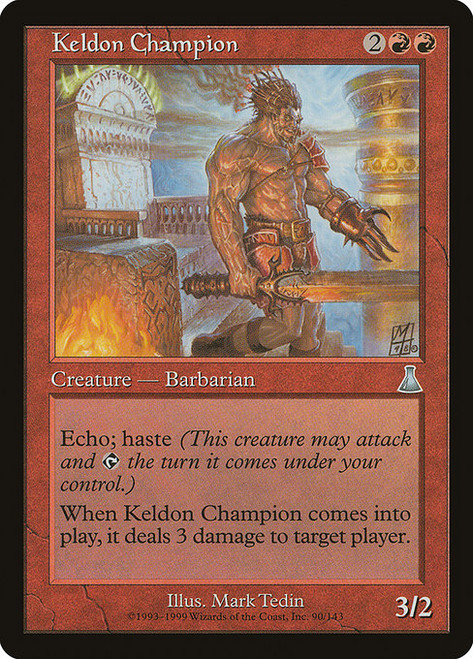 Keldon Champion (UDS) (Foil) (#90)