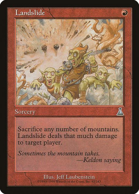 Landslide (UDS) (Foil) (#92)