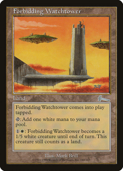 Forbidding Watchtower (ULG) (Foil) (#140)