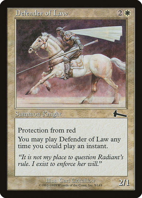 Defender of Law (ULG) (Foil) (#5)
