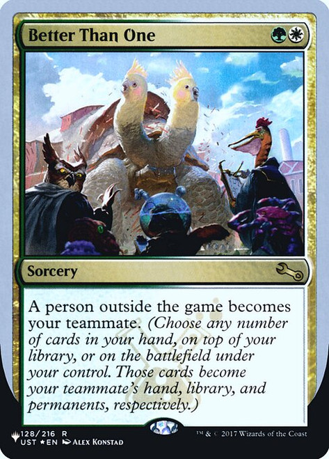 Better Than One (ULST) (Foil) (#44)