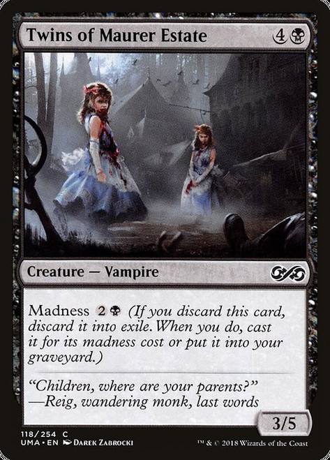 Twins of Maurer Estate (UMA) (#118)