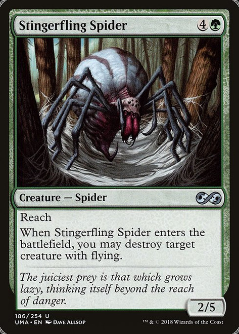 Stingerfling Spider (UMA) (Foil) (#186)