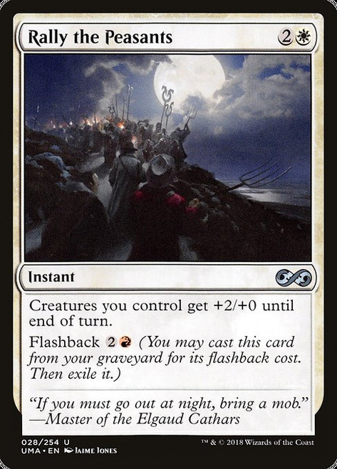 Rally the Peasants (UMA) (Foil) (#28)