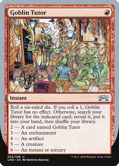 Goblin Tutor (UND) (#53)