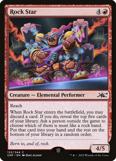 Rock Star (UNF) (Foil) (#122)
