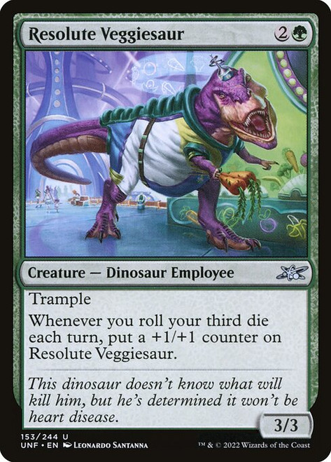 Resolute Veggiesaur (UNF) (#153)