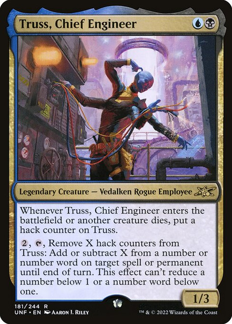 Truss, Chief Engineer (UNF) (Foil) (#181)