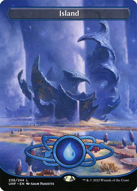 Island (UNF) (Foil) (Full Art) (#236)