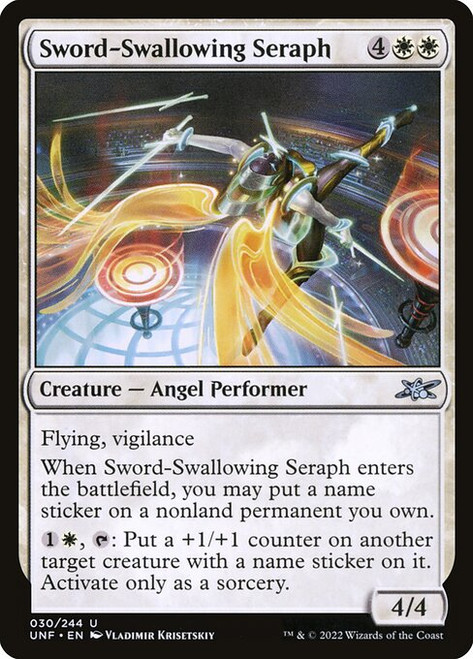 Sword-Swallowing Seraph (UNF) (Foil) (#30)