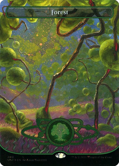 Forest (UNF) (GalaxyFoil) (Full Art) (#490)