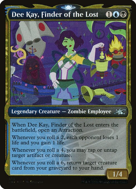 Dee Kay, Finder of the Lost (UNF) (GalaxyFoil) (Showcase) (#510)