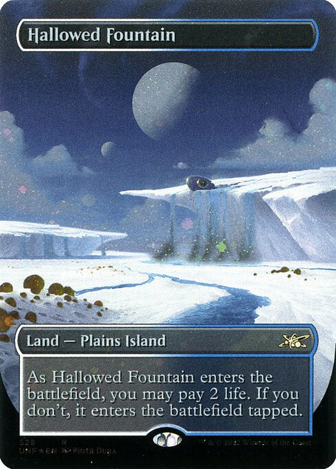 Hallowed Fountain (UNF) (GalaxyFoil) (Full Art) (#528)