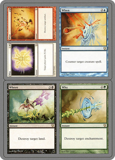 Who // What // When // Where // Why (UNH) (Foil) (Full Art) (#120)