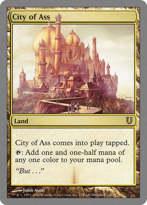 City of Ass (UNH) (#134)