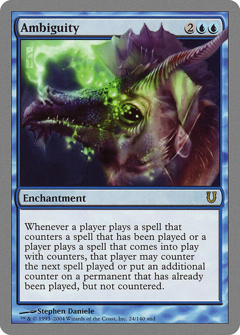 Ambiguity (UNH) (Foil) (#24)