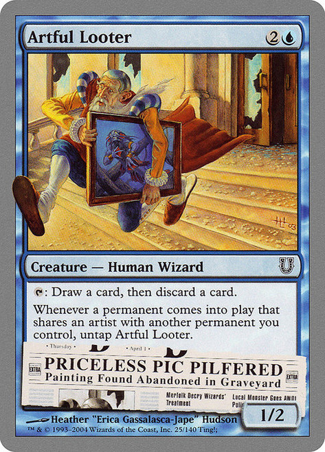 Artful Looter (UNH) (Foil) (#25)