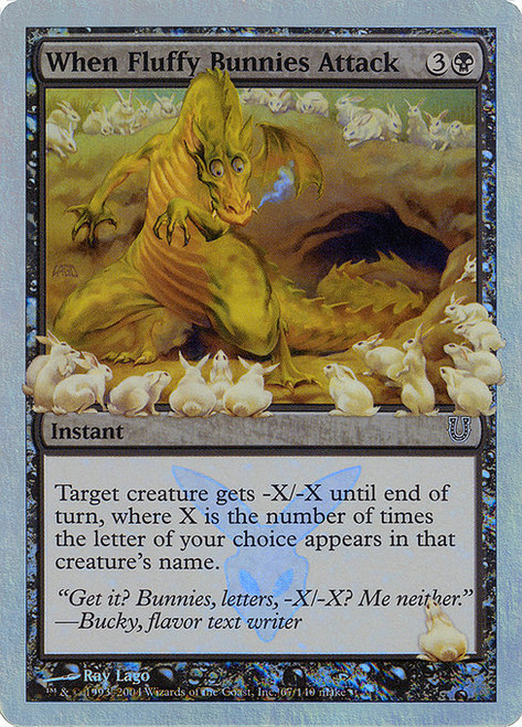 When Fluffy Bunnies Attack (UNH) (Foil) (#67★)
