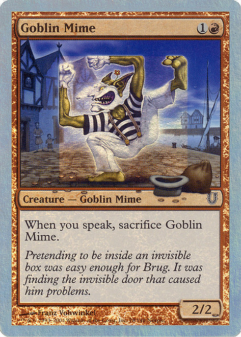 Goblin Mime (UNH) (Foil) (#78★)