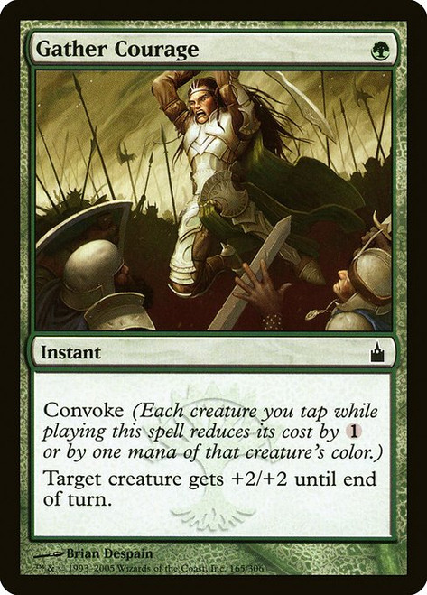 Gather Courage (RAV) (Foil) (#165)