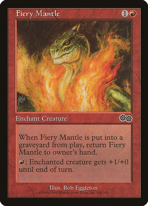 Fiery Mantle (USG) (#186)
