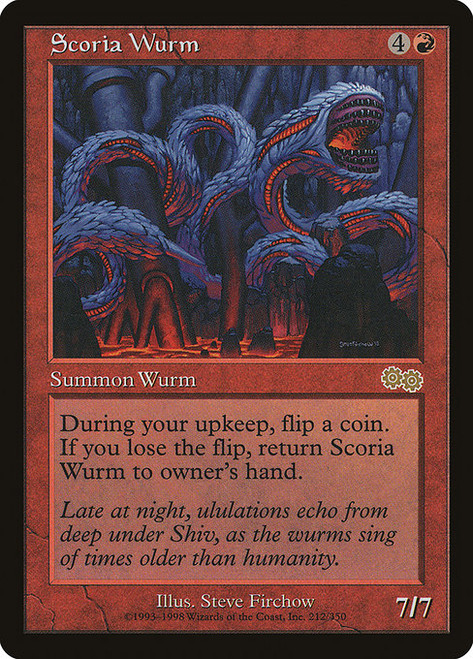 Scoria Wurm (USG) (#212)