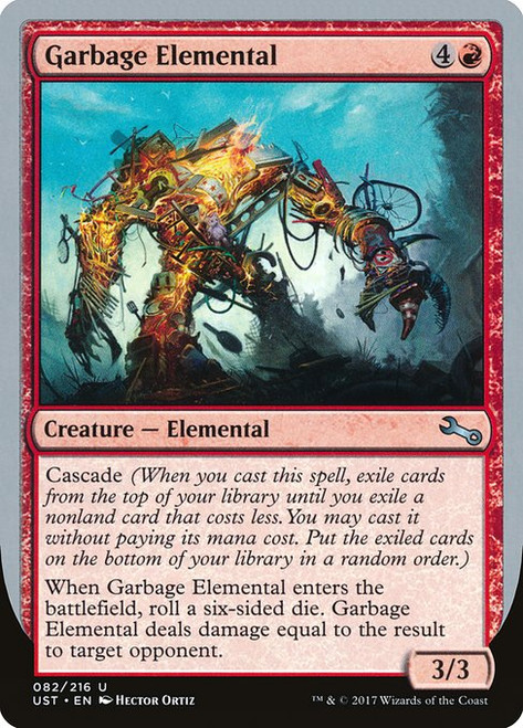 Garbage Elemental (UST) (Foil) (#82d)