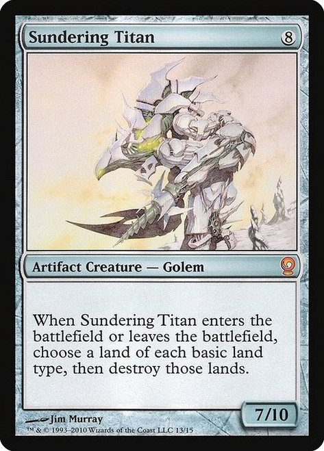 Sundering Titan (V10) (Foil) (#13)