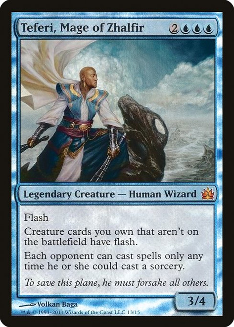 Teferi, Mage of Zhalfir (V11) (Foil) (#13)