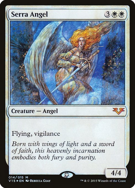 Serra Angel (V15) (Foil) (#14)