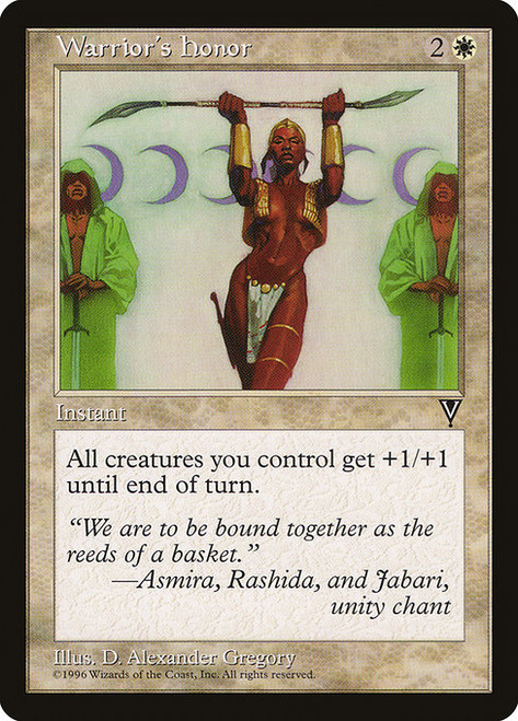 Warrior's Honor (VIS) (#24)