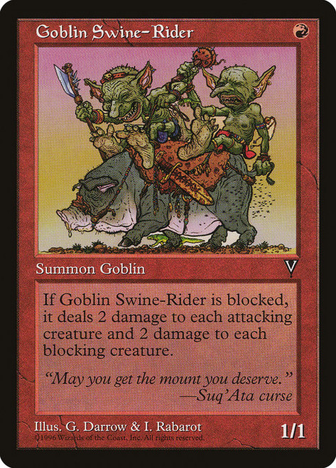 Goblin Swine-Rider (VIS) (#81)
