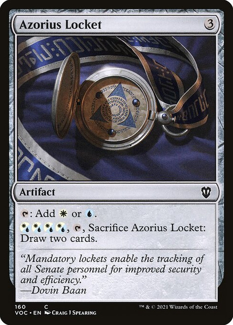 Azorius Locket (VOC) (#160)