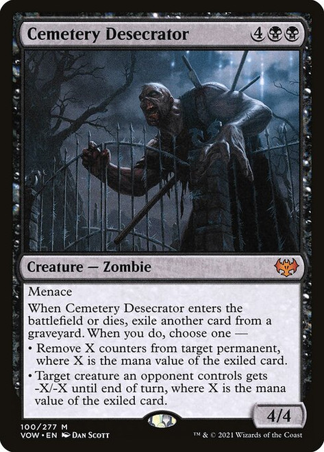 Cemetery Desecrator (VOW) (#100)